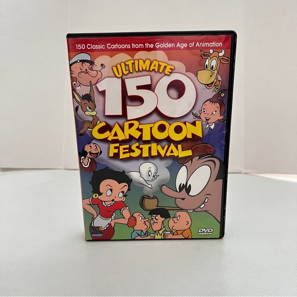 Ultimate 150 Cartoon Festival DVD 3 Disc From The Golden Age of Animation